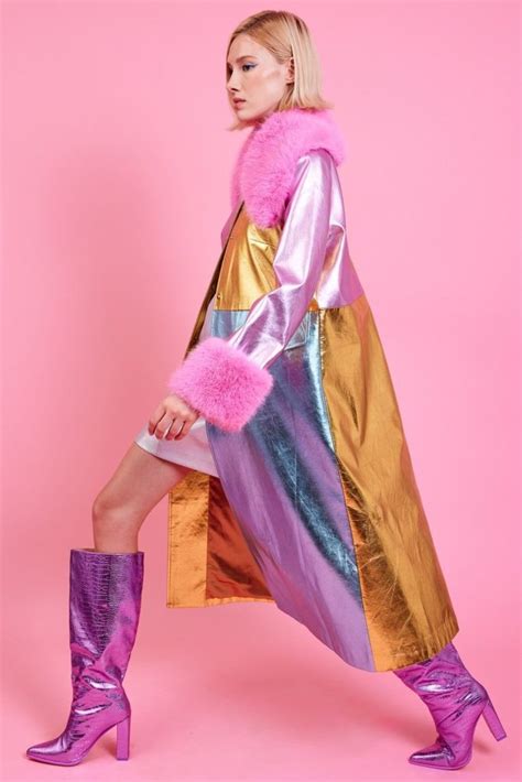 OMG This Jet Set Babe Barbie Aesthetic Trench Coat Is Everything