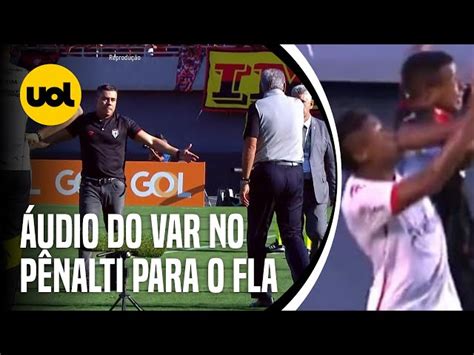 CBF divulga áudio do VAR em lances polêmicos de Atlético GO x Flamengo