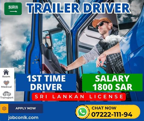 Trailer Driver Jobs In Saudi Arabia First Time Jobconlk