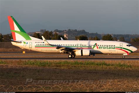 9H GFP Aeroitalia Boeing 737 89L WL Photo By Marcel Rudolf ID