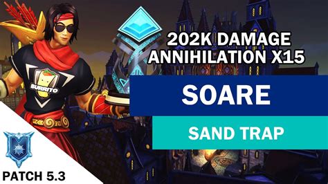 202k Damage Soaré Shalin Competitive Diamond Sand Trap Annihilation