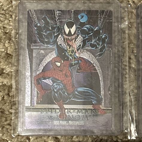 Marvel Masterpieces Battle Spectra Etch Complete Set Chase Cards