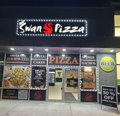 Red Swan Pizza Tecumseh 1655 Manning Rd Photos And Restaurant