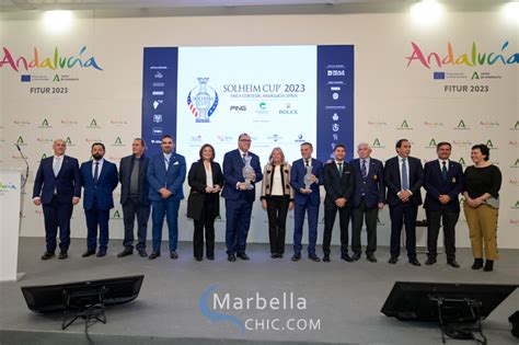 Presentación de la Solheim Cup 2023 en Fitur Marbella Chic