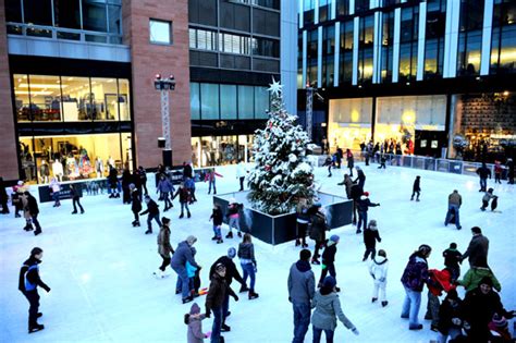 Spinningfields Ice Rink Manchester Moose Bar