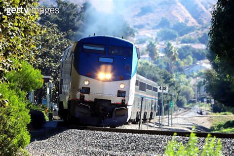 The Famous Long Haul Amtrak Coast Starlight Train From Los Angeles To