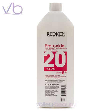 Redken Pro Oxide Volume 20 Cream Developer 6