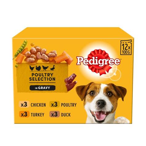 Pedigree Adult Wet Dog Food Pouches Mixed Varieties in Gravy | Ocado