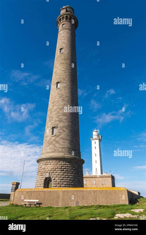 France, Finistere, Pays des Abers, Legends Coast, Ile Vierge lighthouse ...