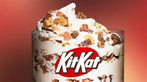 Mcdonalds Unveils All New Kit Kat Mcflurry Flavor