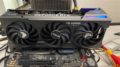 Asus Tuf Geforce Rtx 4060 Ti Oc 8gb Gddr6 Test Chip