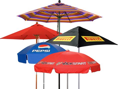 Custom Printed Commercial Beach Umbrellas Patio Umbrellas