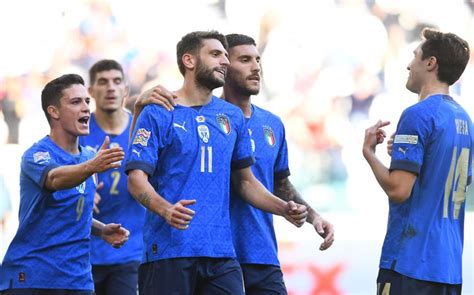 Italy Beats Belgium 2 1 To Finish 3rd In Nations League Italy Vs