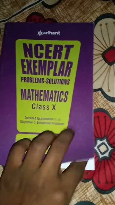 Arihant Ncert Exemplar Problem Solution Mathematics Class 10 Easymaths Easyconcepts Youtube