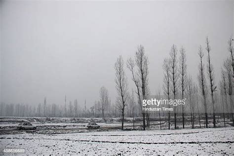 Srinagar Valley Receives Seasons First Snowfall Photos And Premium High