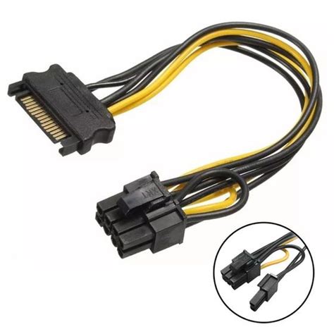 Cabo Energia Alimenta O Sata Macho Para Pci E Pci Express Pinos