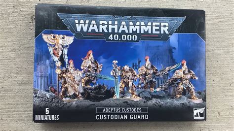 Adeptus Custodes Custodian Guard YouTube