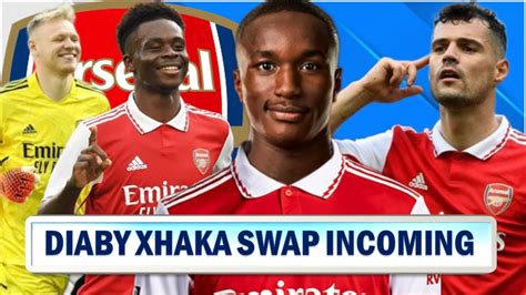 Granit Xhaka Out Moussa Diaby In Ramsdale Saka Saliba Contracts