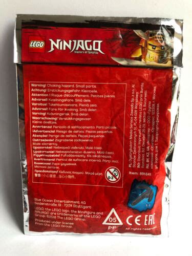 LEGO NINJAGO LIMITED EDITION TALON MINIFIGURE FOIL BAG 891841 0 99