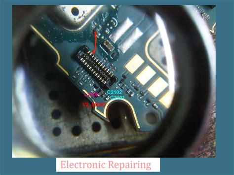 Blackberry 9220 Battery Cross Electronic Repairing