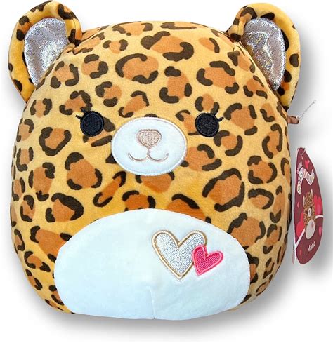 Squishmallow S Pulgadas Mar A Guepardo Con Corazones En El Vientre