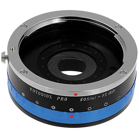 Fotodiox Canon Ef Pro Lens Adapter Eos Fxrf Pro Iris B H Photo