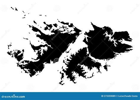 Modern Of Falkland Islands Map Connections Network Design Best