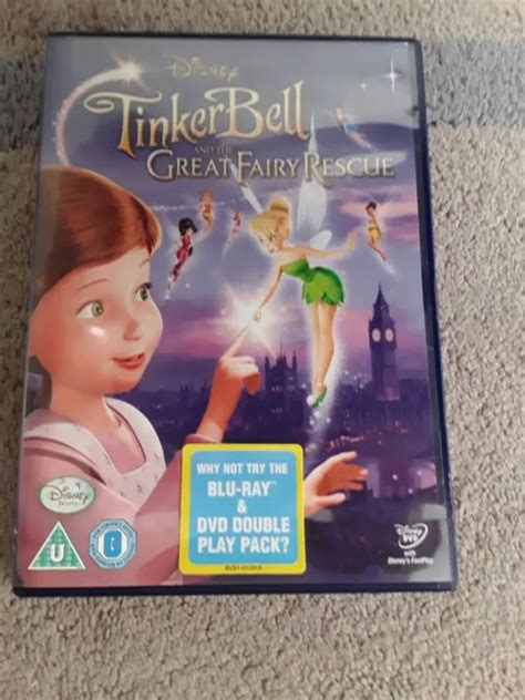 WALT DISNEY TINKERBELL great fairy rescue dvd £2.99 - PicClick UK