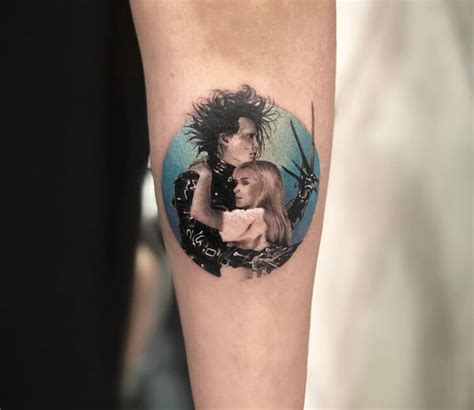 Edward Scissorhands Tattoo By Dani Ginzburg Photo