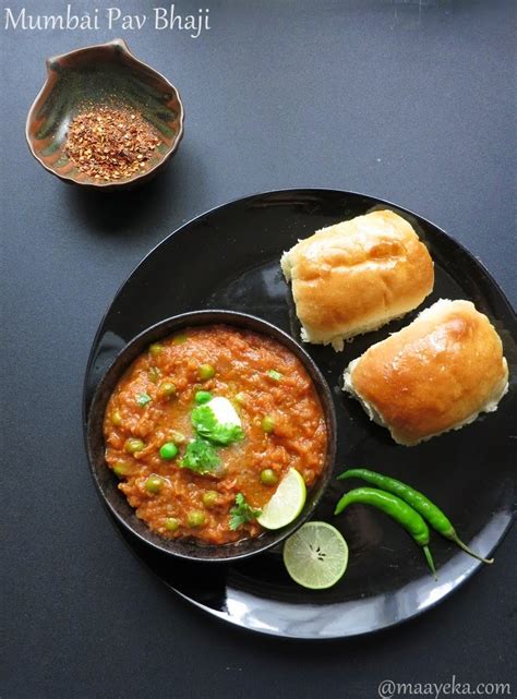 How To Make Mumbai Pav Bhaji Pav Bhaji Recipe Maayeka