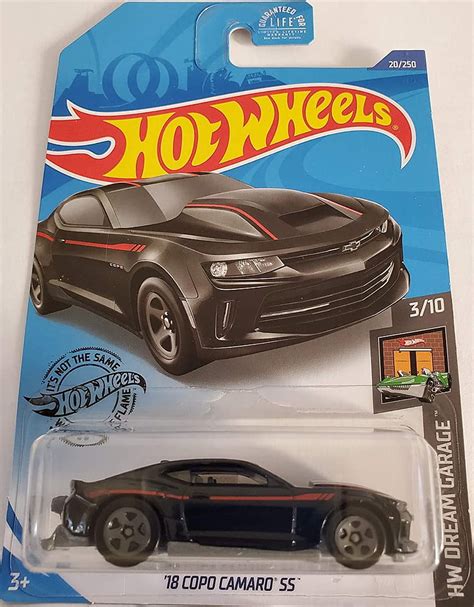 Hot Wheels 2020 Hw Dream Garage 18 Copo Camaro SS Black 20 250 Toys