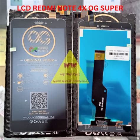 Jual Og Super Lcd Touchscreen Xiaomi Redmi Note X Note Snapdragon