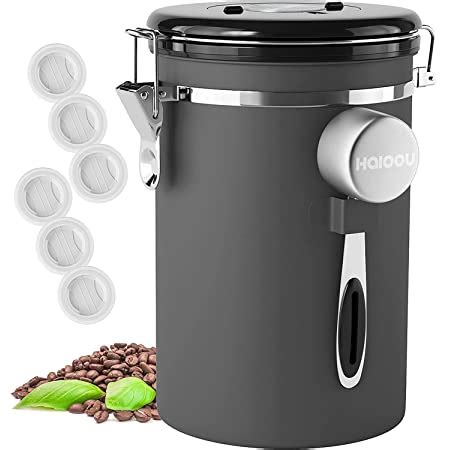 Amazon Coffee Gator Coffee Canister Stainless Steel Airtight