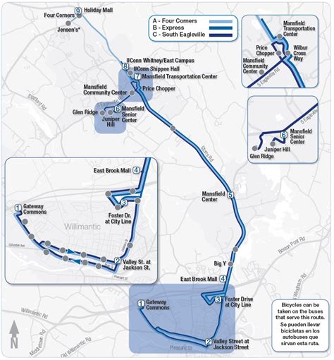 UConn Storrs Campus Map