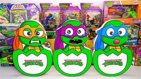 Teenage Mutant Ninja Turtles Unboxing Review The Secret Of The 3