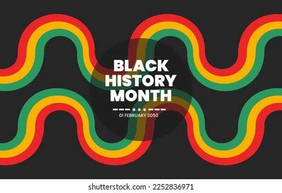 Black History Month Background Black History Stock Vector (Royalty Free ...