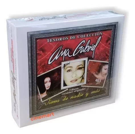 Ana Gabriel Tesoros De Coleccion Disco Cd Box Cds