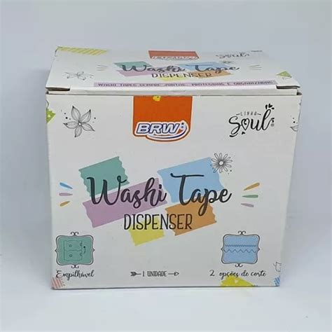 Suporte Para Fita Adesiva Washi Tape Brw Parcelamento Sem Juros