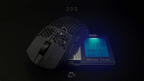 Actual 29g mouse. Viper Mini with Viper V2 PRO internals. 3D printed ...
