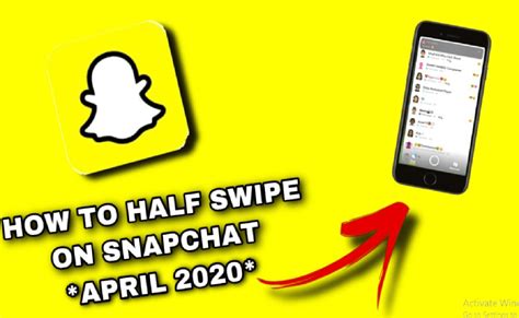 What Is Half Swipe Snapchat? Explained | BrunchVirals