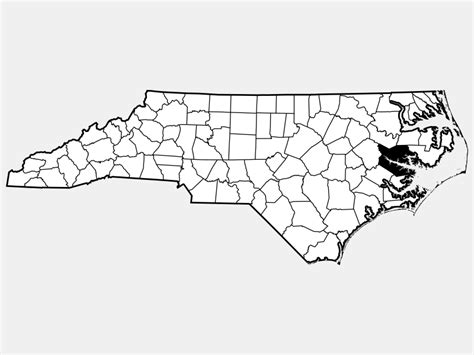 Beaufort County, NC - Geographic Facts & Maps - MapSof.net