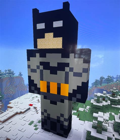 Minecraft Batman By Sebaschavez On Deviantart