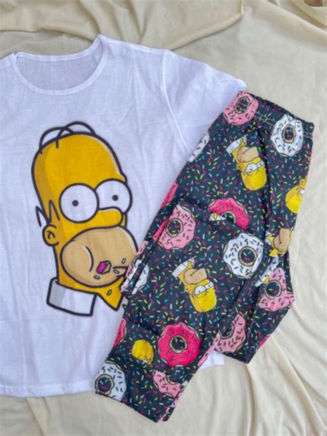 Pijama Homero Dona Hannah Lingerie