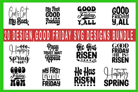 Good Friday Quotes Designs Bundle Graphic by Karim Design SVG Store ...