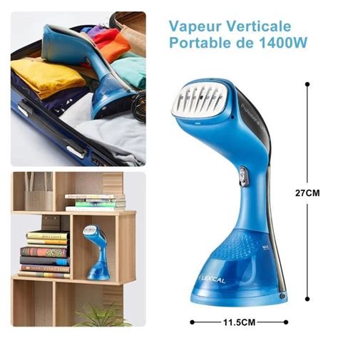 Défroisseur Vapeur Fer à Repasser Portable 1400W 220ML 10S