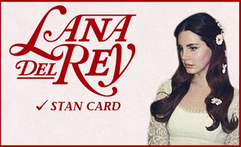 Lana Del Rey Stan Card Remastered Digital Art Lanaboards Lana