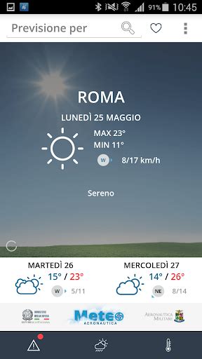 دانلود برنامه Meteo Aeronautica اندروید بازار