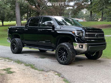 2014 Toyota Tundra With 20x10 19 Hostile Typhoon And 35125r20 Nitto Ridge Grappler And