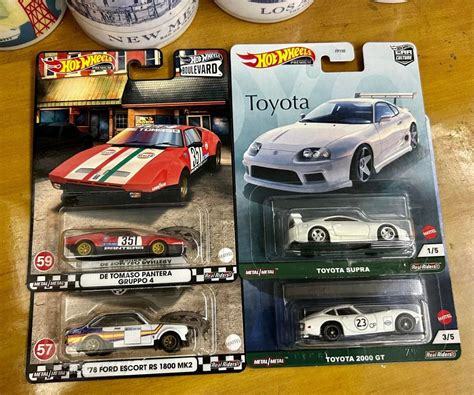 Hot Wheels Premium Toyota Land Cruiser Nissan Skyline Ford Mustang Boulevard HotWheels Car