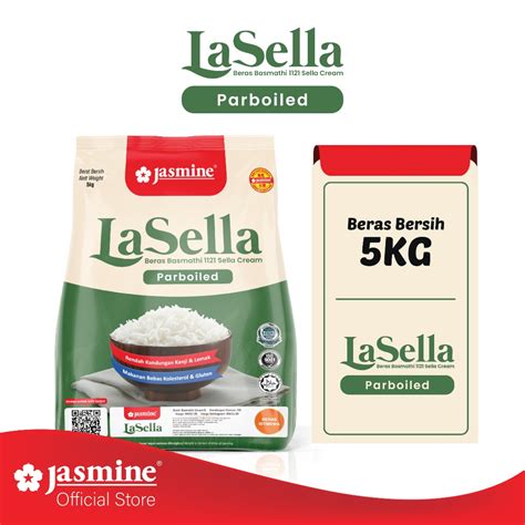 Jasmine Lasella Parboiled Basmathi Kg Shopee Malaysia